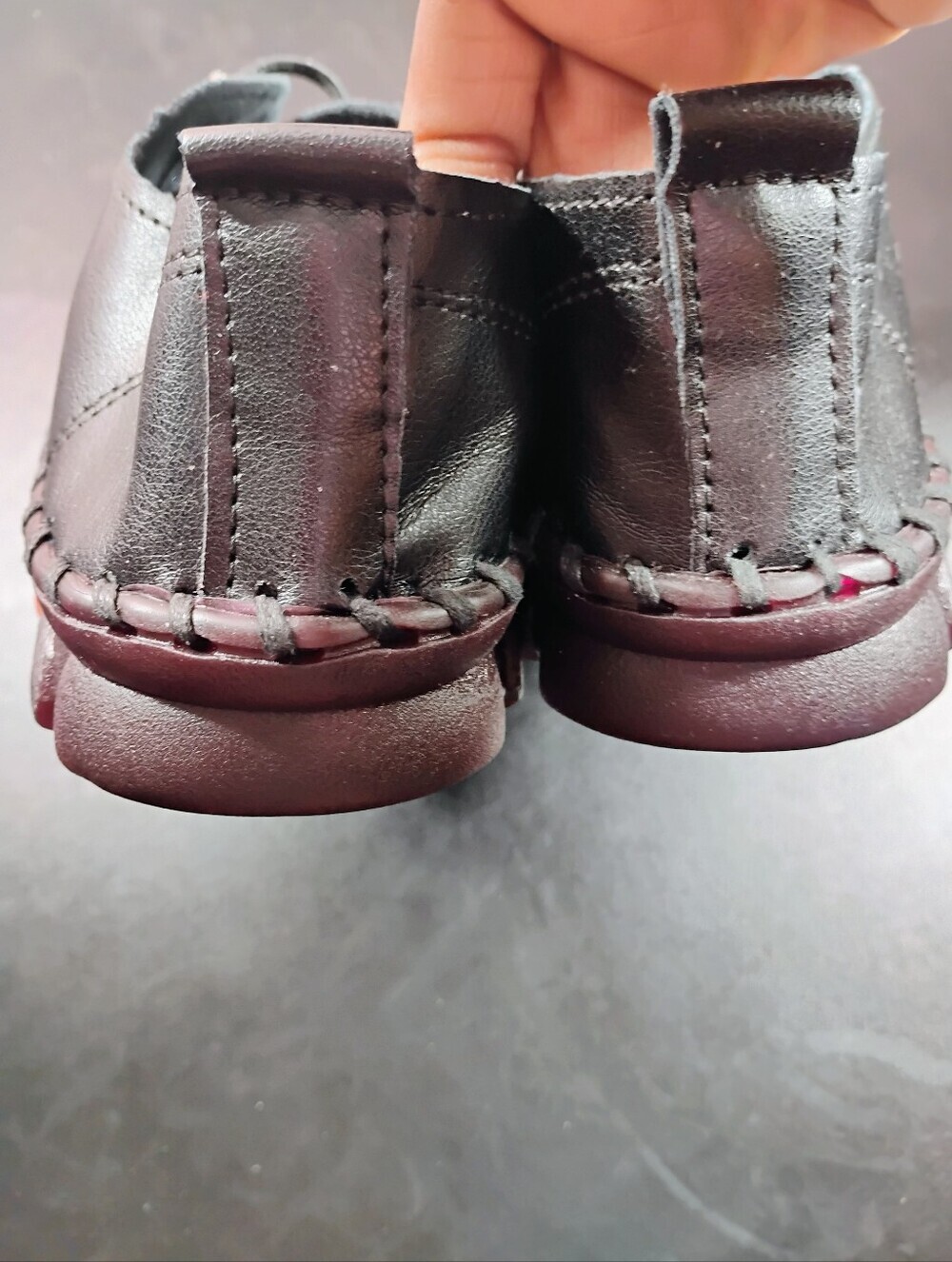 Black Women’s Soft Rubber Casual Shoes Size 41 New Comfortable Work Wear - Picture 10 of 11